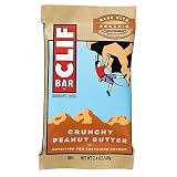 Clif Bar Energy Bar, Crunchy Peanut Butter, 2.4-Ounce Bars, 12 Count (Pack of 2)