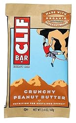 Clif Bar Energy Bars, Crunchy Peanut Butter, 2.4-Ounce Bars 12 Count box ( Pack of 2 )