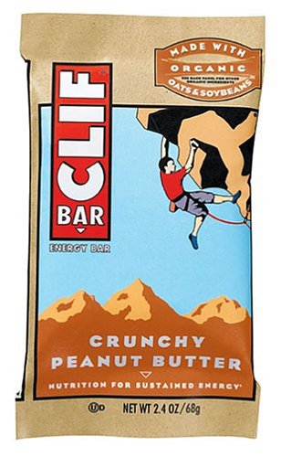 Clif Bar Energy Bars, Crunchy Peanut Butter, 2.4-Ounce Bars 12 Count box ( Pack of 2 )