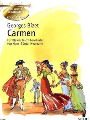 Carmen, Klavier, deutsch