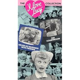 The I Love Lucy Collection: Never Do Business With Friends / The Courtroom [VHS]