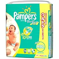 パンパース さらさら コットンケア テープ M 90枚