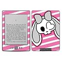 Diabloskinz Protective skin for the Latest Generation Kindle - Skull Bunny Candy