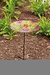 English Garden Glass Birdbath