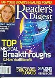 Reader's Digest March 2007 Ellen Pompeo, Tap Your Brain's Healing Power, Top Medical Breakthroughs, Homeowners Alert 5 Big Scams to Avoid, Stalked Love or Obession