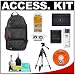 Pentax Digital SLR Camera Sling Bag with Spare D-LI50 Battery + Tripod + Cameta Bonus Accessory Kit for Pentax K20D & K10D Digital SLR Cameras