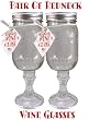 The Original Rednek Wine Glass Set of 2