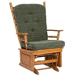 Post-Back Glider- Green/ Maple