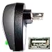Wall Charger AC adapter for SONY BLOGGIE MHS-CM5 MHS-PM5