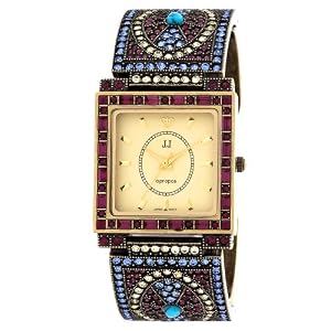 Jules Jurgensen Women's Antique Crystal Accented Watch #A181ML