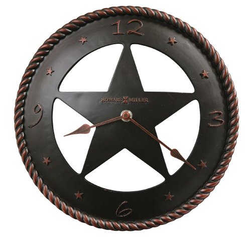 Maverick Wall Clock By Howard Miller - Oil Rubbed Bronze (625445) Picture