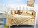 Oriental Asian Silky Satin Baby Crib Bedding Set 10pcs