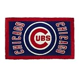Chicago Cubs 18"x30" Welcome Mat Bleached
