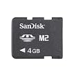Sandisk 4GB M2 Memory Stick Micro (SDMSM2-4096, Bulk Package)