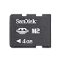 Sandisk 4GB M2 Memory Stick Micro (SDMSM2-4096/004G, Bulk Package)