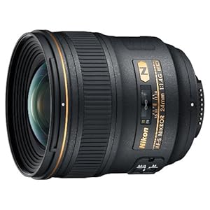 Nikon 24mm f/1.4G ED AF-S RF SWM Prime Wide-Angle Nikkor Lens for Nikon Digital SLR Cameras