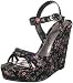 5194rfiUJKL. SL75  Peep Toe Black High Heels Platform Shoes AU Size 6/37