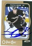 Travis Moen autographed Hockey Card (Anaheim Ducks) 2007-2008 O-Pee-Chee