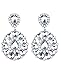 Women's Evening Gala Bridal Prom Wedding Clip On Earrings
