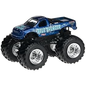 Hot Wheels Monster Jam Blue Thunder Truck Scale 1:64 by Monster Jam
