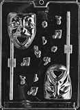 COMEDY & TRAGEDY LOLLY MASK Jobs Candy Mold Chocolate