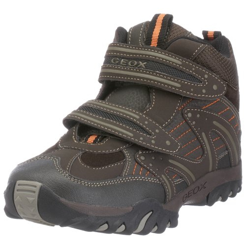 Geox J Canyon  J8320T 0CE22 C0607 , Jungen Stiefel, braun, (coffee/orange C0607), EU 36