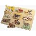 Wooden Farm 9-piece Peg Puzzle