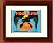 Personalized & Framed Vintage Art Prints: Bald Eagle Brand