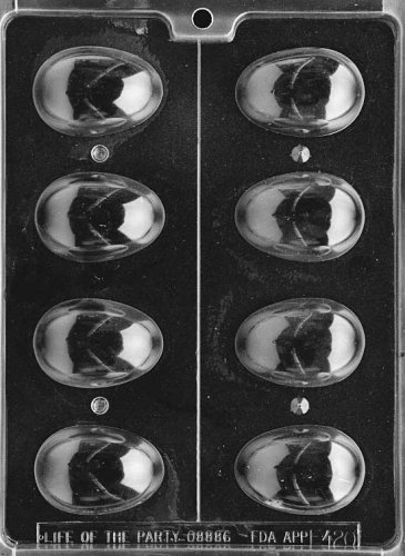 3D PLAIN EGGS Easter Candy Mold chocolate