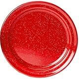 GSI Outdoors Red Enamelware 10 inch Plate