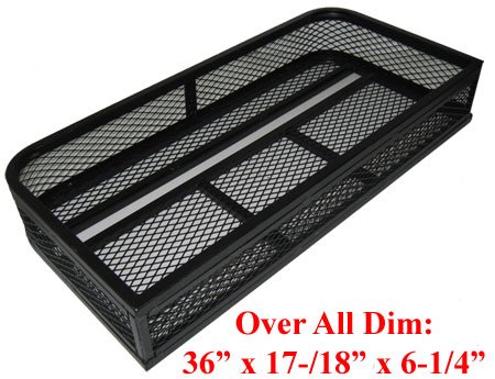 Universal ATV UTV Basket Cargo Carrier With Mounting Kit by Generic