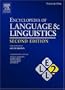 Encyclopedia of Language and Linguistics, 14-Volume Set, Second Edition: V1-14