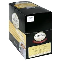 Twinings Earl Grey Decaffeinated Tea K-Cups, 25-Count Box (Pack of 2)