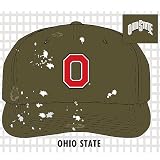 Ohio State Buckeyes Paint Spill Adjustable Hat