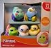 Playskool Wheel pals Cute set of 6 wheeled critters(tu)_s-1
