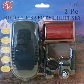 Click here to buy SE 2Pc Bicycle and Tail Light Set 4.5 X2 Tail.