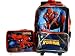 Marvel Hero Spiderman Large Rolling Backpack and Insulated Lunch Tote Bag / Lunchbox Set - Great deal, buy it now