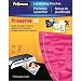 Fellowes Glossy Pouches - Business Card, 10 mil, 100 pack