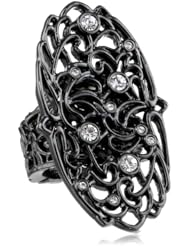 T Tahari Lace Stretch Adjustable Ring