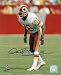 Darrell Green Autographed/Hand Signed Washington Redskins 8x10 Photo (Pose 2)