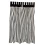 Tadpoles Set of 2 Striped Curtain Panels, Black/White