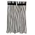 Tadpoles Set of 2 Striped Curtain Panels, Black/White