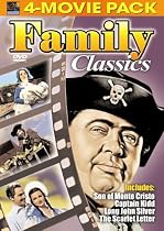 Family Classics 4-Movie Pack - Son of Monte Cristo, Captain Kidd, Long John Silver's Return to Treasure Island, Scarlet Letter