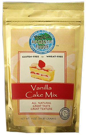 Authentic Foods Vanilla Cake Mix by Cake Mix