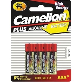Camelion - Blister 4 piles LR03/AAA Super alcaline 1,5V