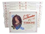 Soft Almond Torrone Assorted Flavors Box by La Florentine (Case of 24 Boxes, 432 Pieces Total)