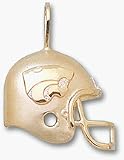 Kansas State Wildcats Power Cat Helmet Pendant - 14KT Gold Jewelry