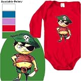Mini Matey Pirate long sleeve one-piece