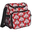 Ohio State Buckeyes Scarlet Diaper Bag