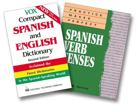 City Travel Guides Discounted  Books : Ultimate Spanish Reference Best Sellers Bundle (Vox Compact Spanish/English Dictionary, Practice Makes Perfect: Spanish Verb Tenses)